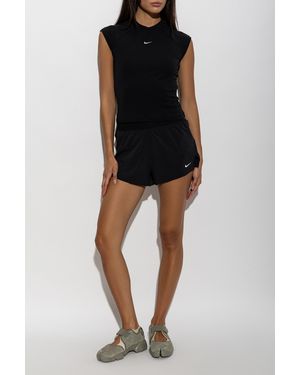 Nike Top With A "Z" Logo - Black
