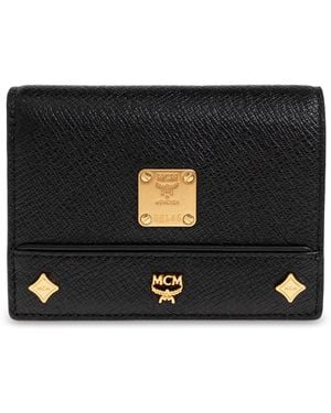 MCM Wallet With Logo - Black