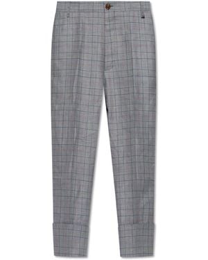 Vivienne Westwood Pleated Trousers - Grey