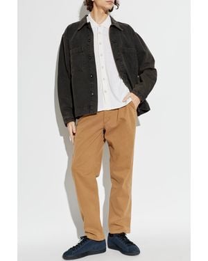 Rag & Bone Denim Jacket With Pockets - Black