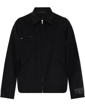 MM6 by Maison Margiela Wool Jacket - Black