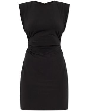 MICHAEL Michael Kors Dress With Draping - Black