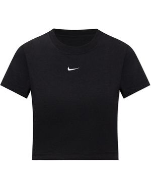 Nike T-Shirt With Logo - Black