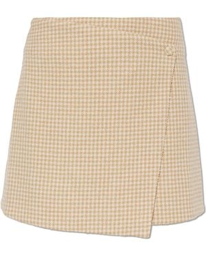 By Malene Birger "Ema Mini" Skirt - Natural