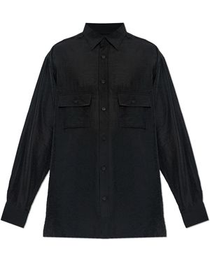 Y-3 Shirt With Pockets - Black