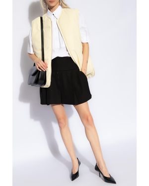 Jil Sander Down Vest - Natural
