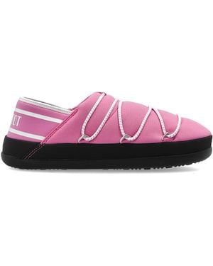 Moon Boot 'Mb Icon Slipper' Shoes - Pink