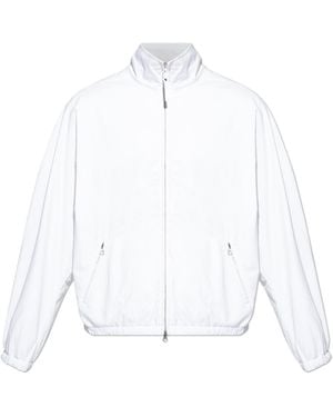 Courreges Jacket With Logo - White