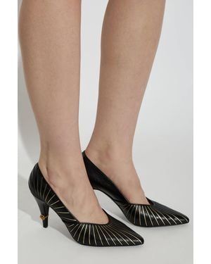 Versace "Heeled Shoes 'Gianni' - Black