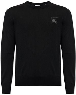 Burberry Wool Jumper 'Easton' - Black