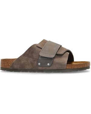 Birkenstock Slides Kyoto - Brown