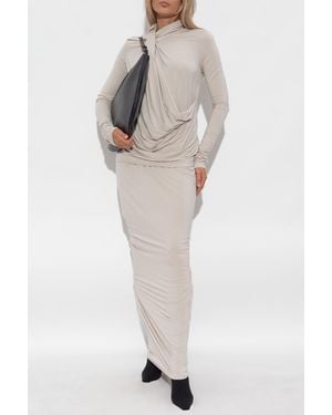 Entire studios Draped Top - Gray
