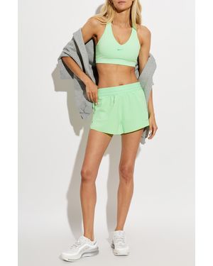 Nike Shorts With Logo - Green