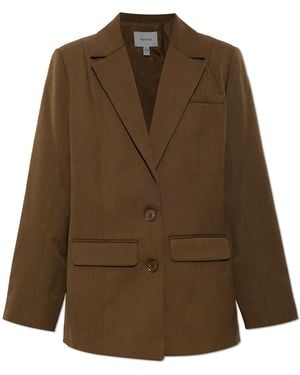 Gestuz 'Gzstacy' Blazer With A Single Vent - Brown