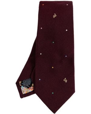 Paul Smith Silk Tie - Purple