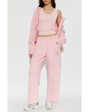 Sporty & Rich Top From The '47 & The New York Yankees' Collection - Pink