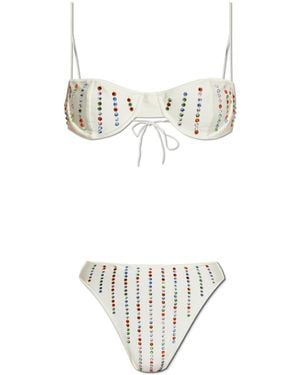 Oséree Two-Piece Swimsuit - White