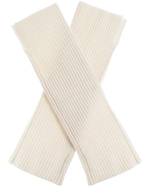 Lisa Yang Long Arm Warmers 'Macie' - White