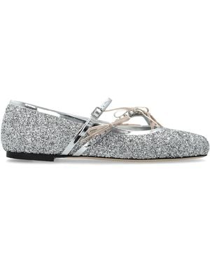 Jimmy Choo 'Loli' Ballet Flats - White