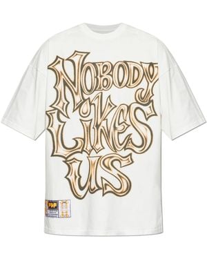 PDF T-Shirt With Print - White