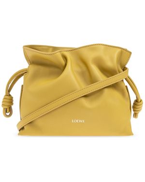 Loewe Shoulder Bag 'Mini Flamenco' - Yellow