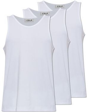 CDLP Triple Pack Of Tank Tops - White