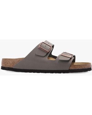 Birkenstock 'Arizona Bs' Slides - Grey