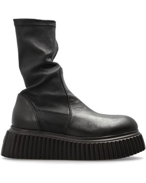 Agl Attilio Giusti Leombruni Platform Ankle Boots 'Milagros' - Black