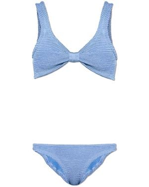 Paramidonna Two-Piece Swimsuit "Salma" - Blue