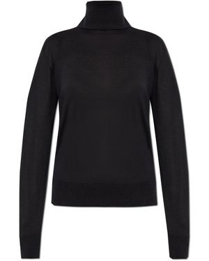 Jil Sander Golf With Wool Finish - Black