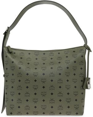 MCM Shoulder Bag `aren Large`, - Green
