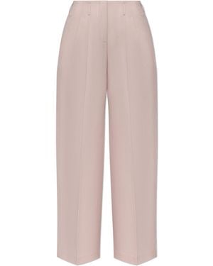 Golden Goose Wide-Leg Trousers With Crease - Pink