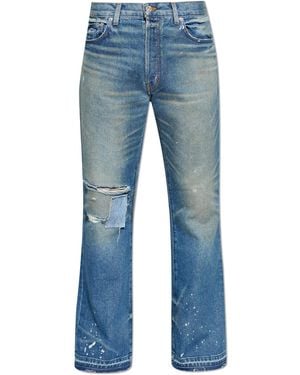 GALLERY DEPT. Jeans With Logo - Blue