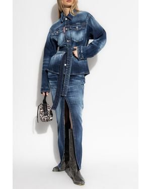 DSquared² Denim Skirt - Blue