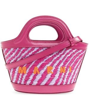 Marni 'Tropicalia Micro' Handheld Bag - Pink