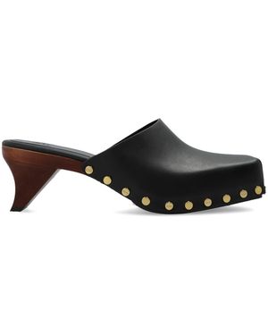 Ganni Heeled Mules - Black
