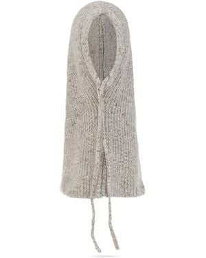 Fabiana Filippi Hood With Lurex Thread - Grey