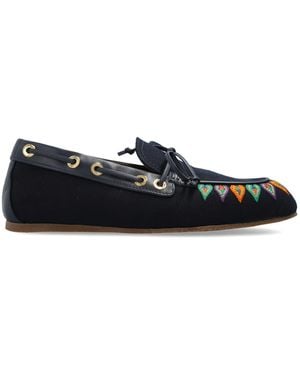 Etro 'Boat' Shoes - Black
