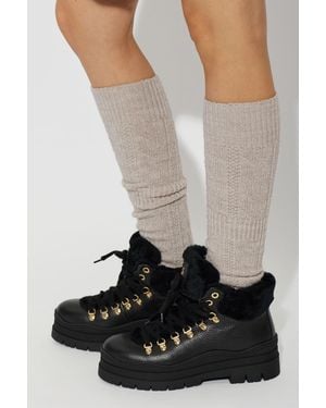 Bogner Leather Snow Boots 'Arosa' - Gray