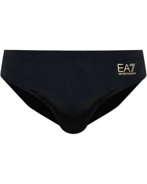 EA7 Swim Briefs - Black