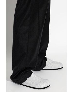 Birkenstock Amsterdam Bs' Slides - Black