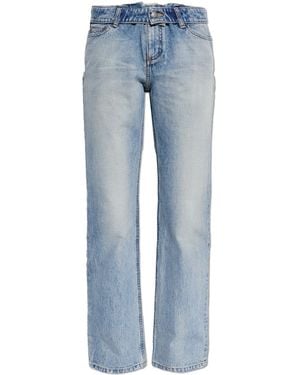 McQueen Jeans With Belt - Blue