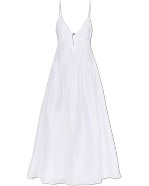 Tory Burch Off-Shoulder Dress - White