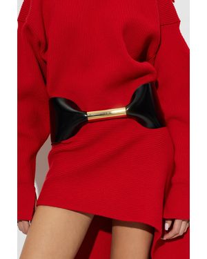 Givenchy Wide Waist Belt - Red