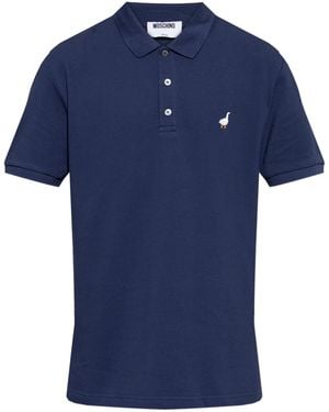 Moschino Cotton Polo - Blue