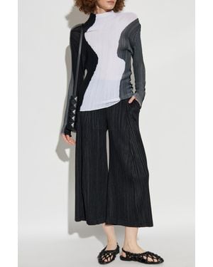 Pleats Please Issey Miyake Pleated Pants - Black