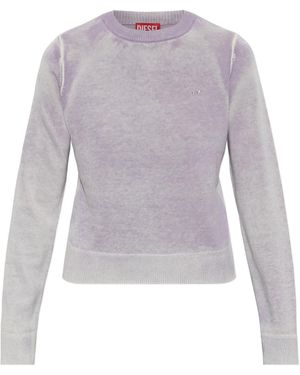 DIESEL Jumper 'M-Lovre' - Purple