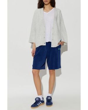 American Vintage Loose-Fit Cardigan - Blue