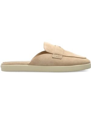 Tory Burch "Ballet Sport" Slides - Natural