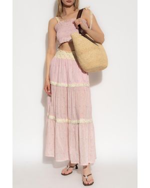 LoveShackFancy Skirt 'Phia' - Pink